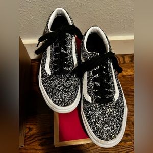 Ladies Vans Old Skool Shiny Party